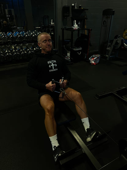 Powered by Faith, driven by strength Hoodie