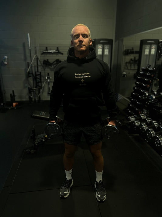 Fueled by Faith. Powered by Grit Hoodie