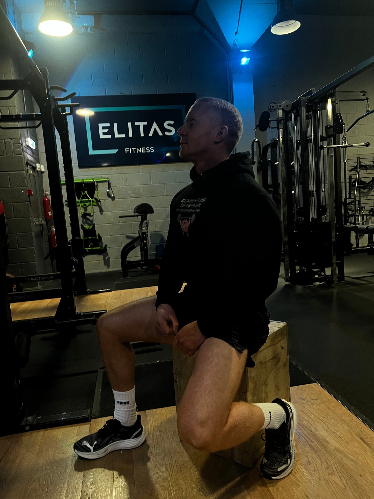 The Mind Builds the Muscle Hoodie