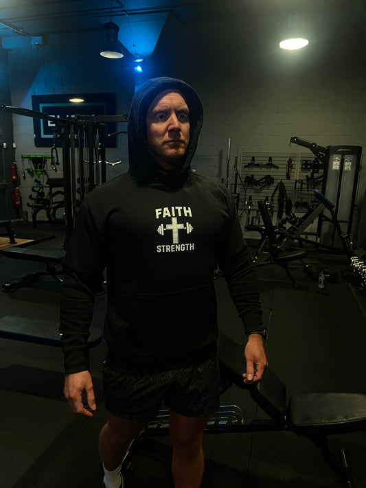 Powered by Faith, driven by strength Hoodie