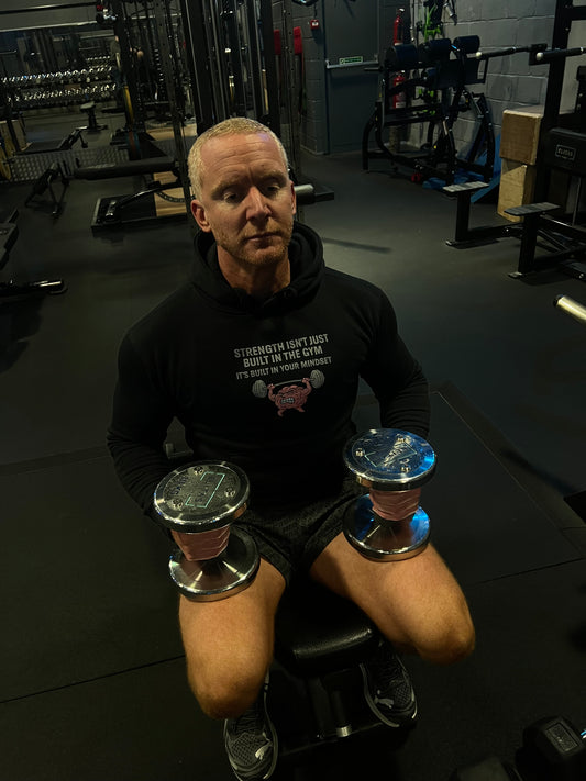 The Mind Builds the Muscle Hoodie