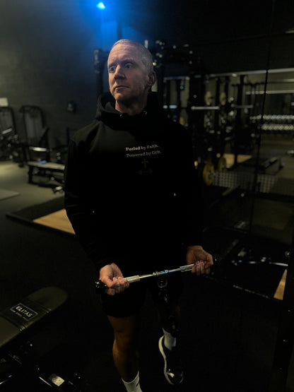 Fueled by Faith. Powered by Grit Hoodie